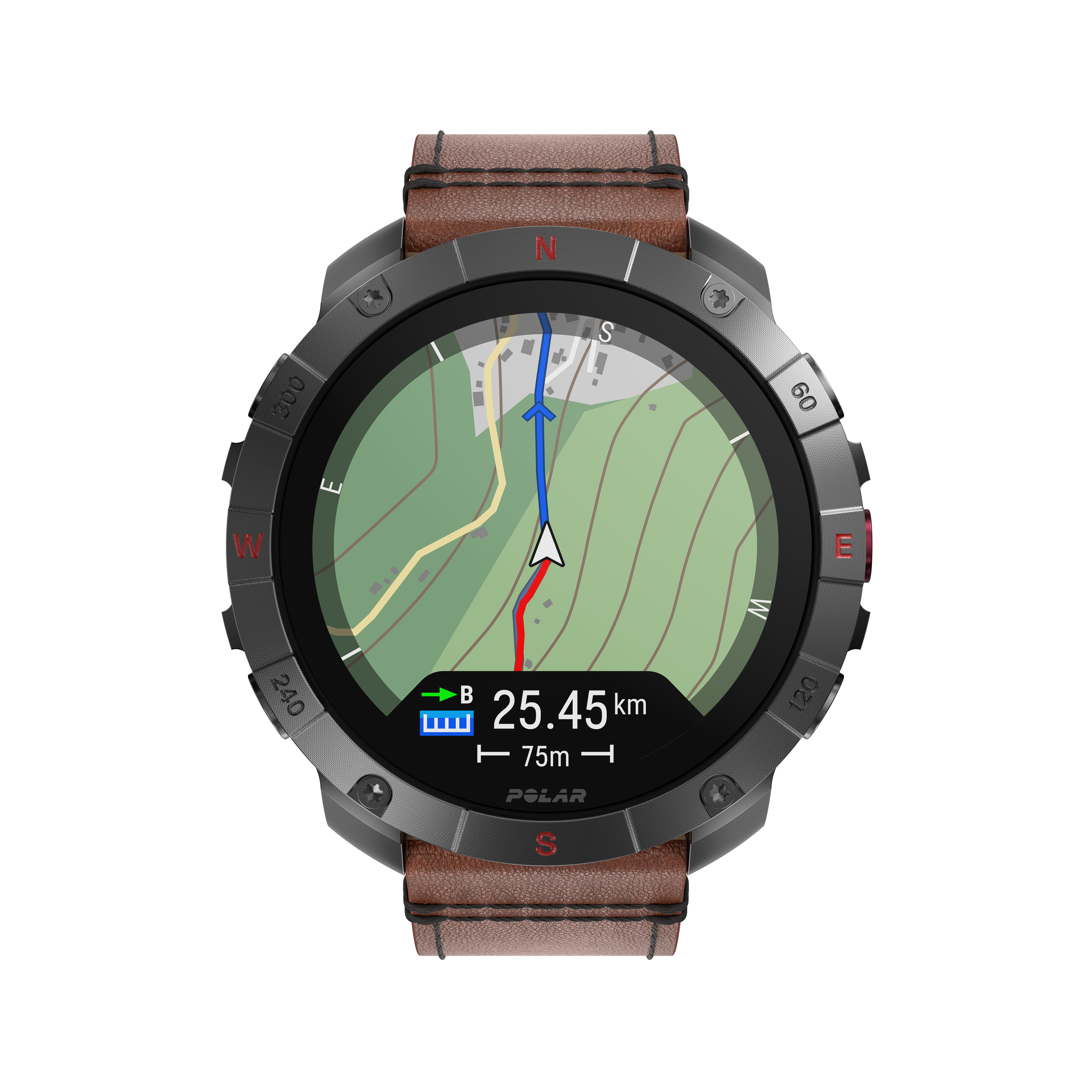 Polar Flow Polar Grit X Route Guidance Polar Grit X2 Pro Titan