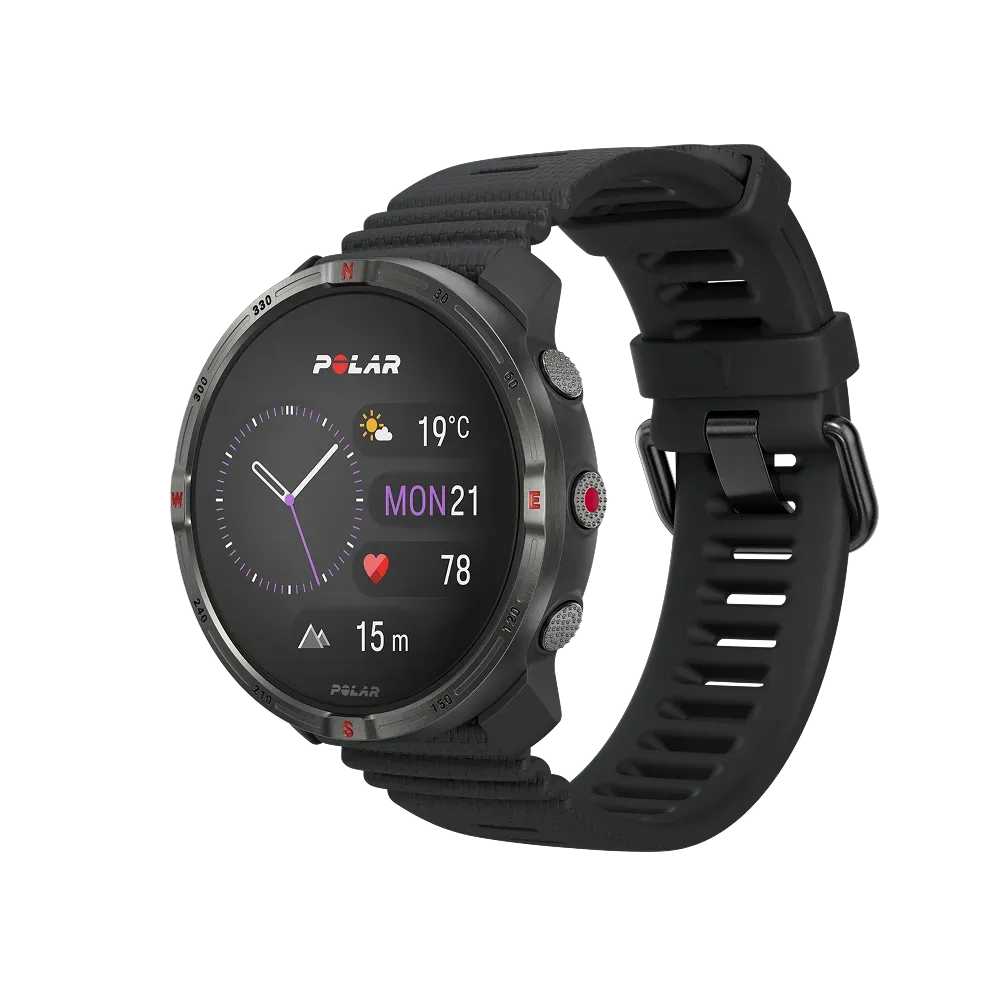 Polar Grit X2 Night Black